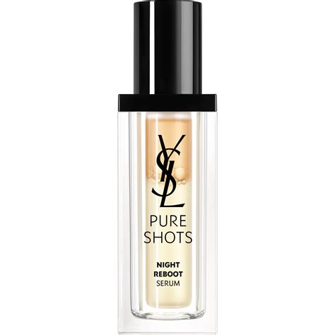 how to use ysl pure shots|pure shots night reboot.